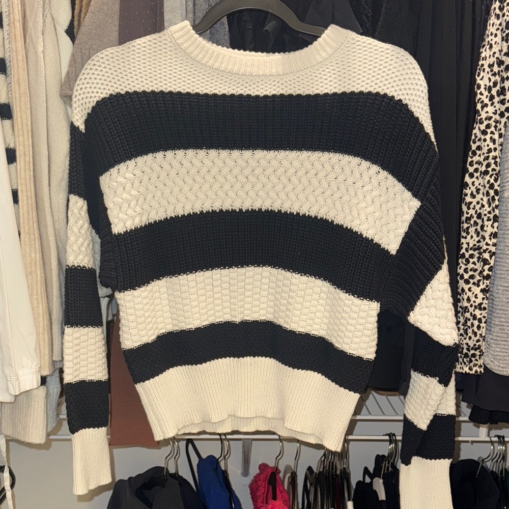 A new day striped sweater